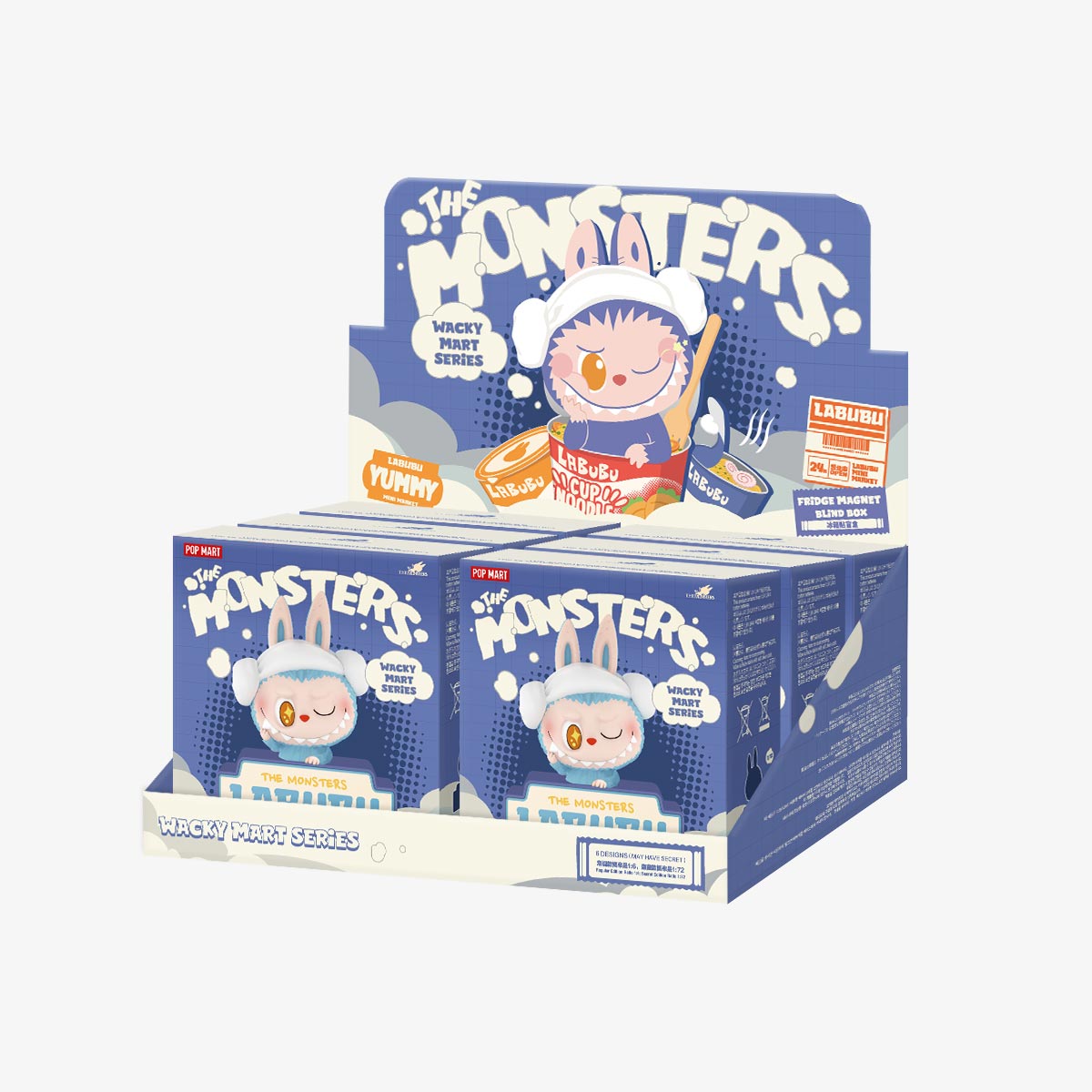 The Monsters - Exciting Macaron Vinyl Face Blind Box - Whole Set