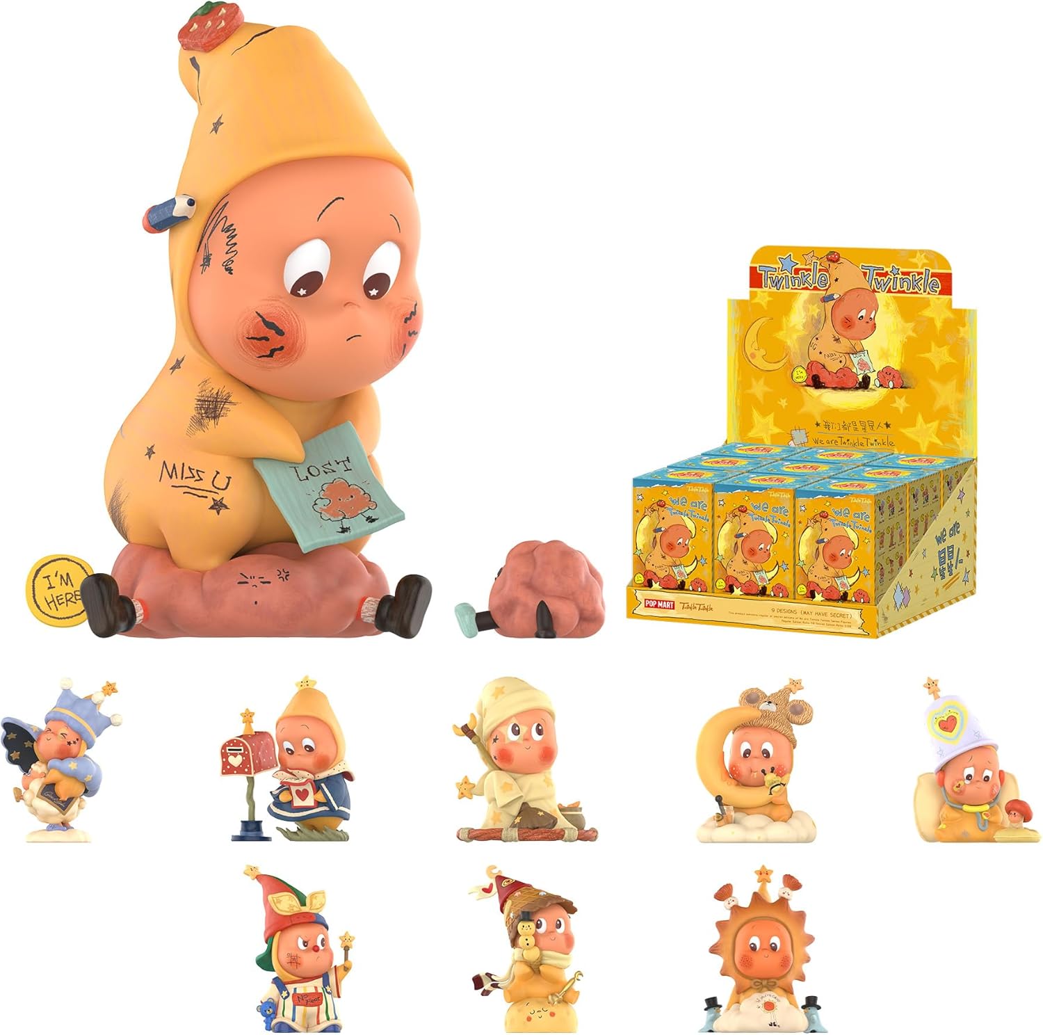 POP MART We are Twinkle Twinkle Series Figures, Twinkle Twinkle