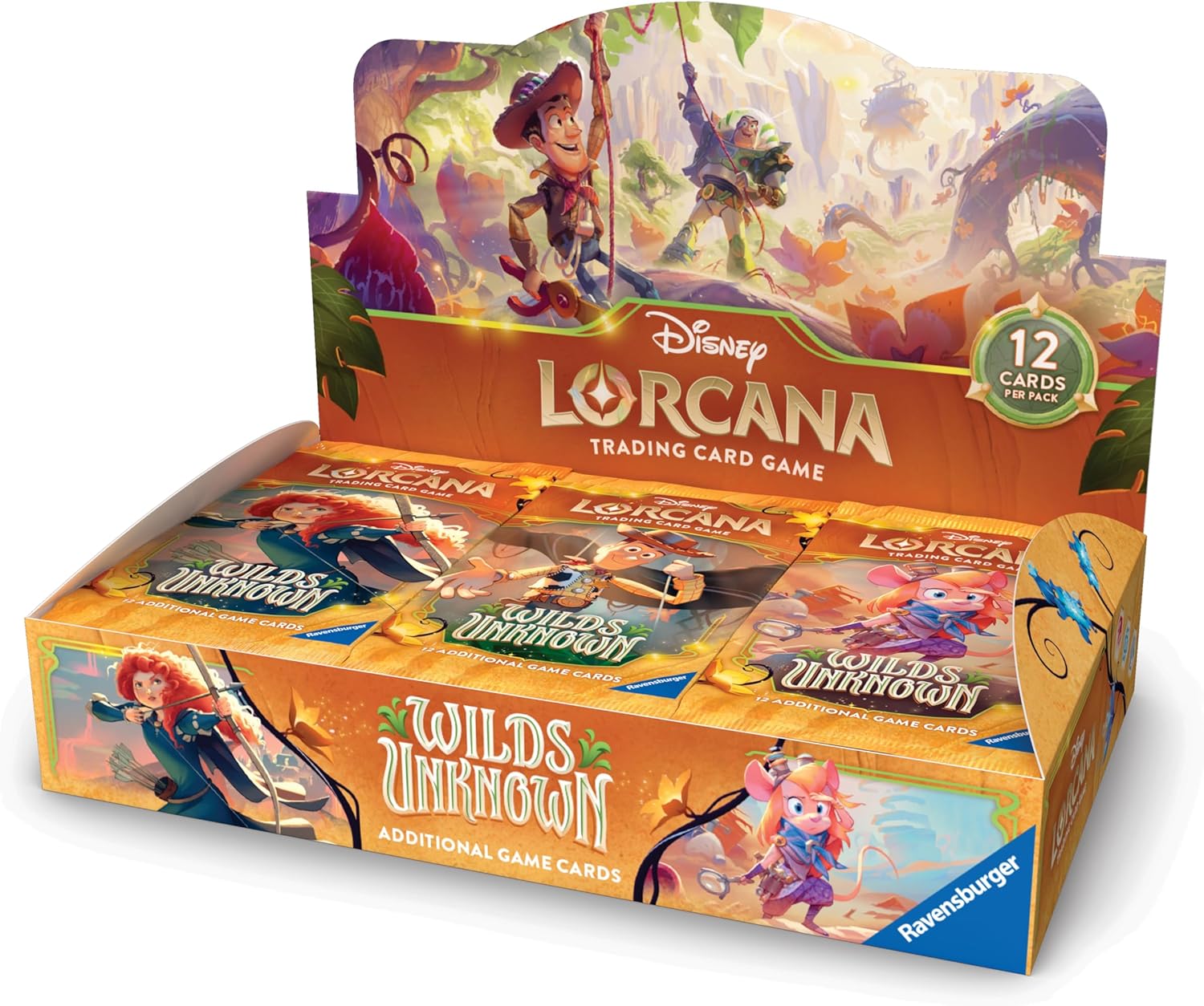 Disney Lorcana TCG: Wilds Unknown Booster Pack Display | Restockd