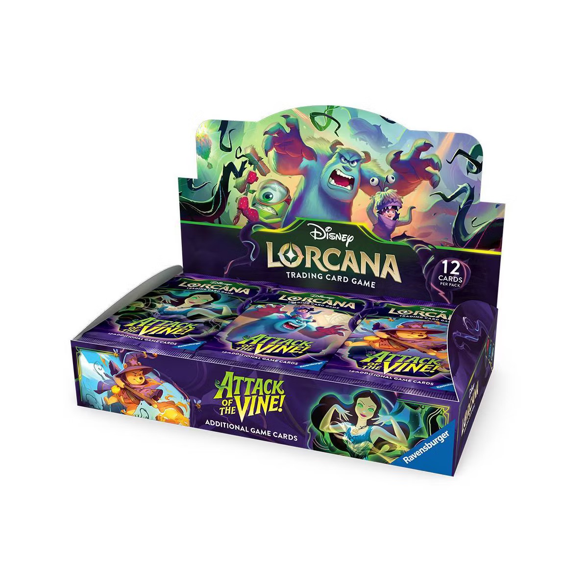 Disney Lorcana TCG: Attack of The Vine! Booster Pack | Restockd