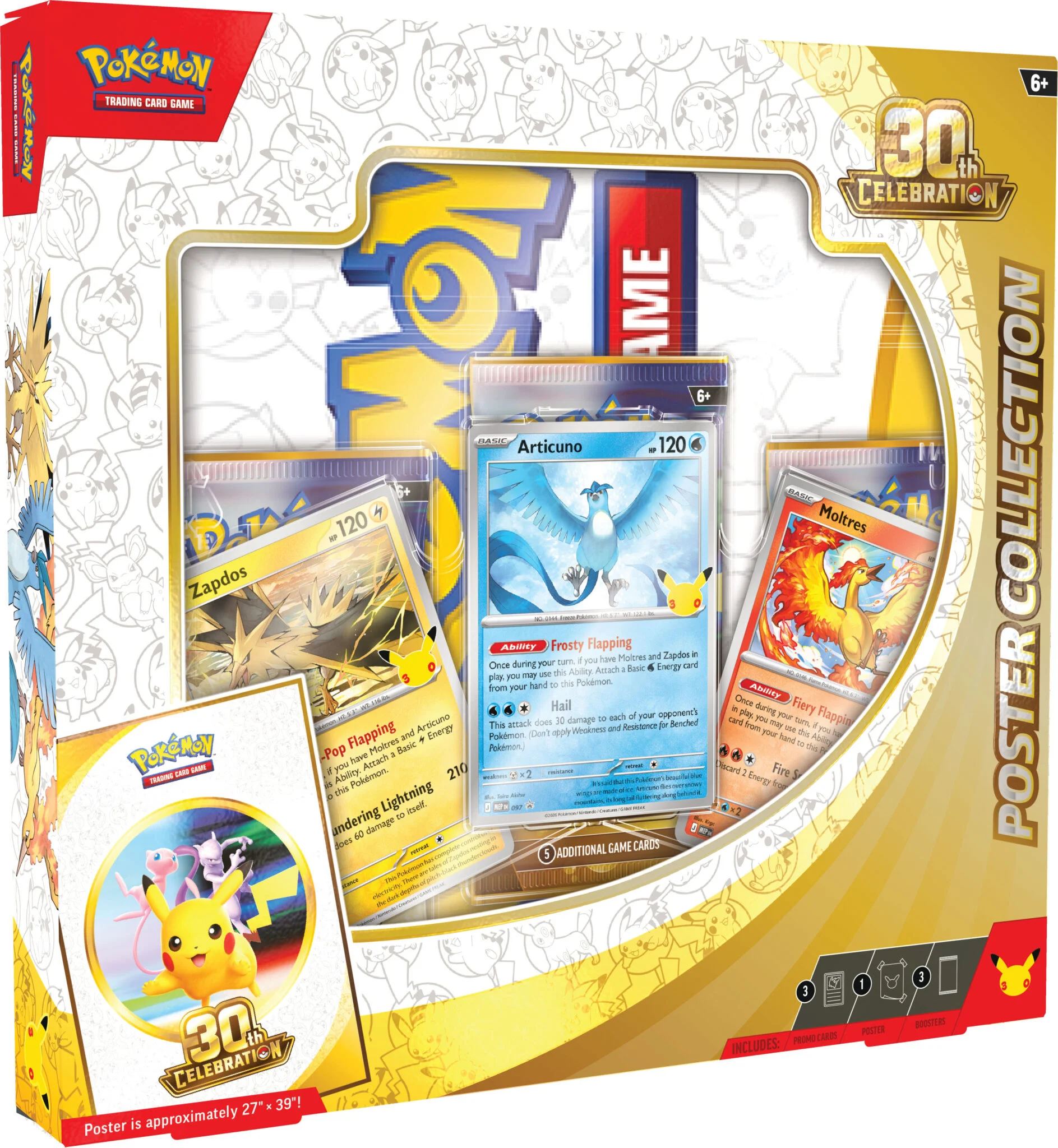 Pokemon TCG: 30th Celebration Poster Collection