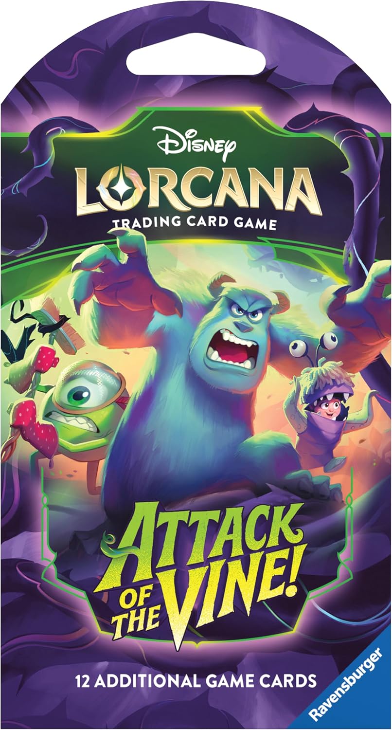 Disney Lorcana TCG: Attack of The Vine! Booster Pack | Restockd