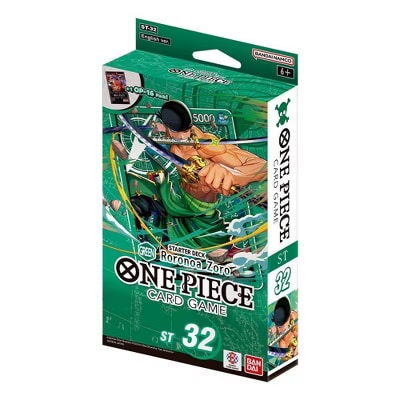 ゾロアスタート One Piece TCG: Starter Deck (ST-32) Green Roronoa Zoro | Restockd