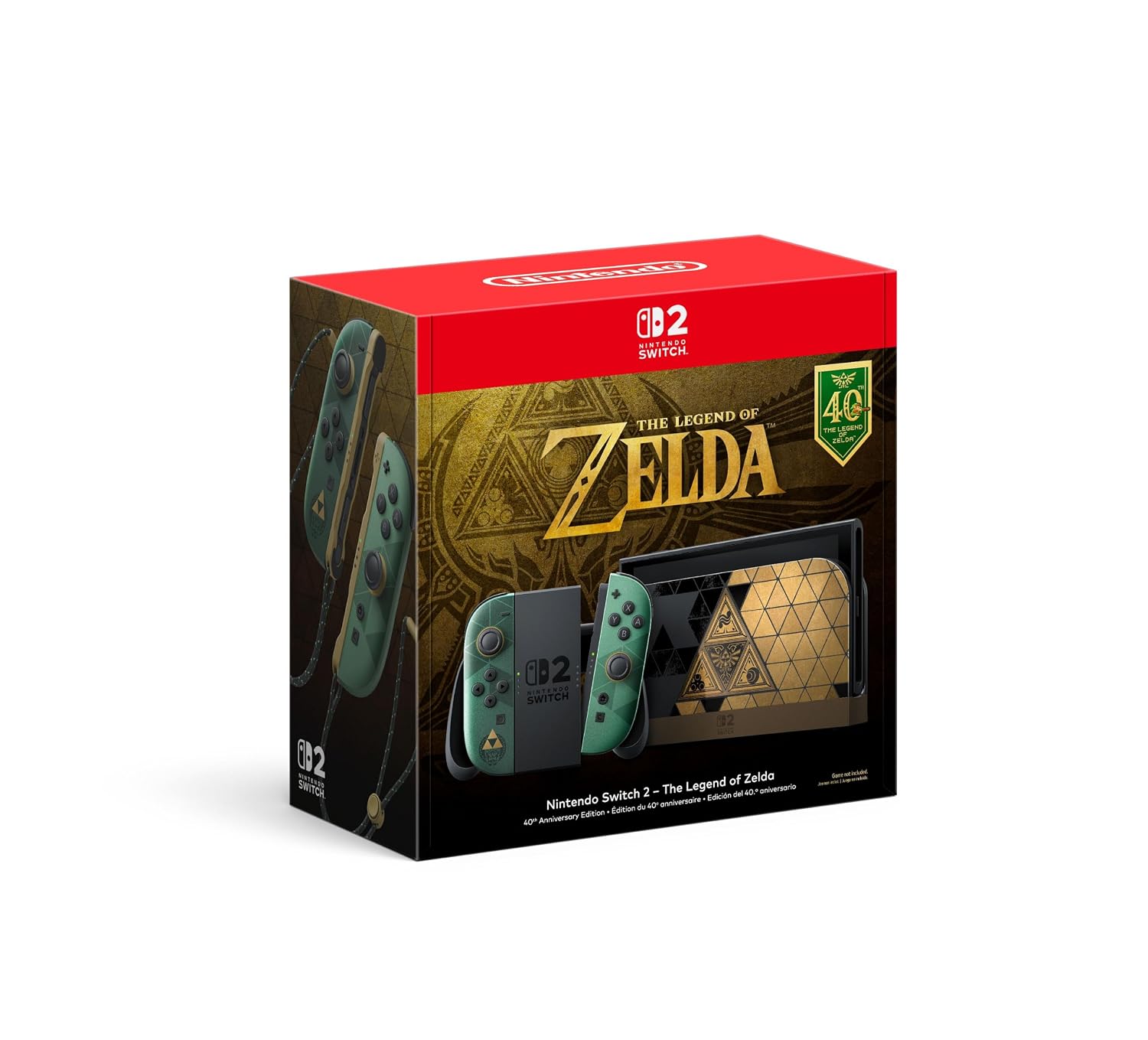 Nintendo Switch™ 2 –The Legend of Zelda™ – 40th | Restockd
