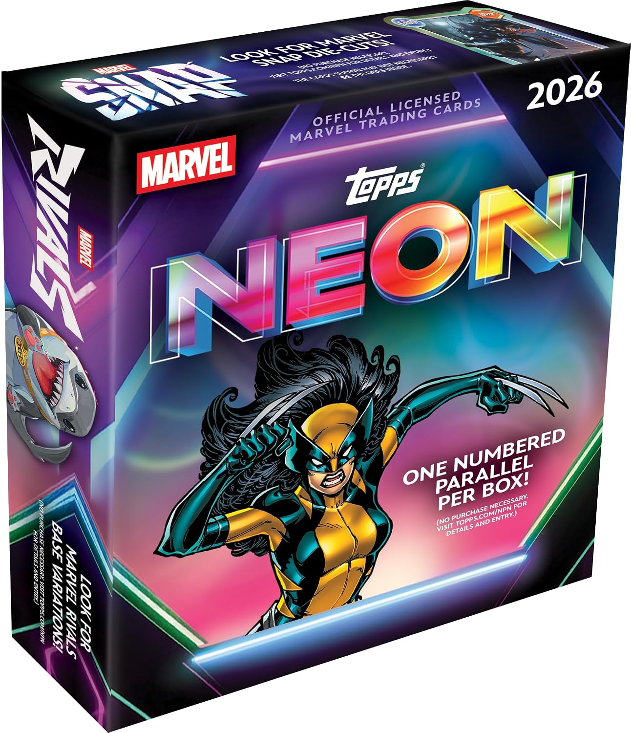 2026 Topps Neon Marvel – Factory Sealed – Mega Box Restocks | Restockd